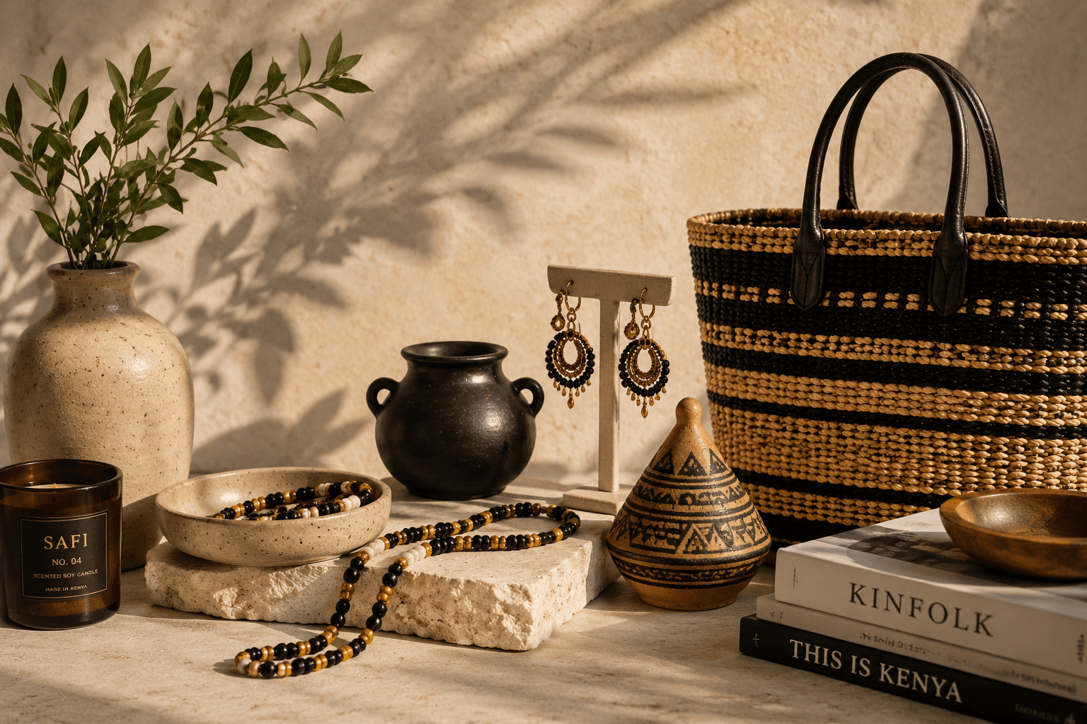 Handmade in Nairobi.