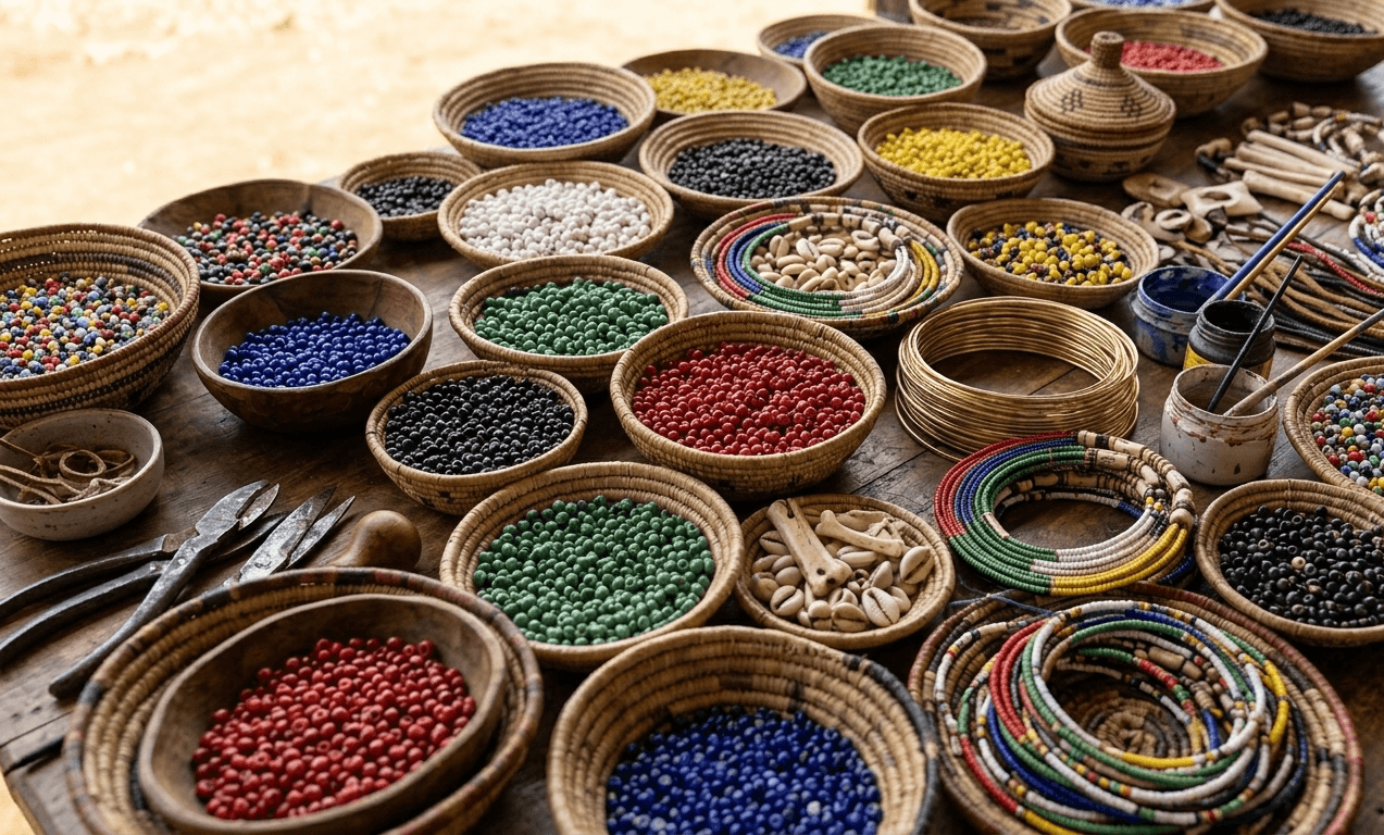Sourced at the Source: A Morning at the Maasai Market Selection
